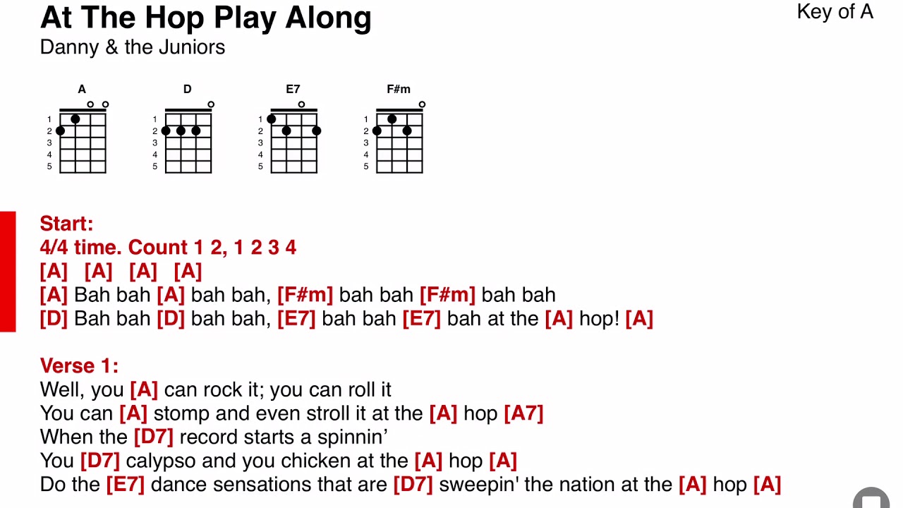 At the hop danny and the juniors onsong youtube