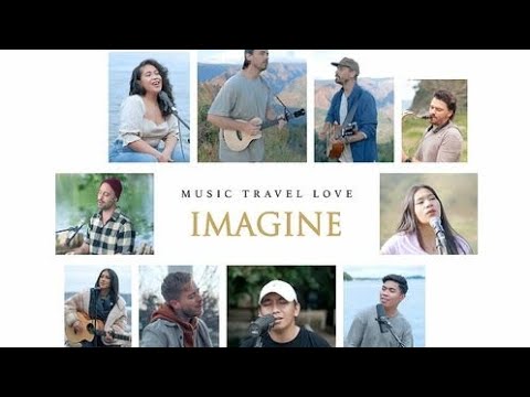 Imagine | Music Travel Love & Friends (John Lennon Cover) (Lyrics_fanzz)