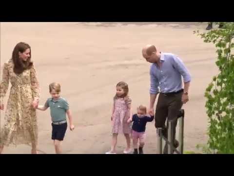 ქეითის და უიალიამის შვილების იშვითი კადრები