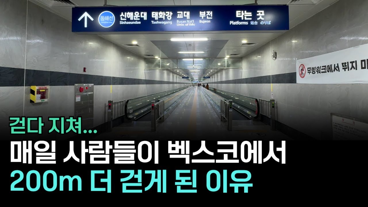 환승 한 번에 264m 달리기, 왜 이렇게 멀어졌나ㅣ부산2호선의 비밀②