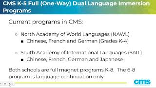Lunch & Learn World Languages Within Cms