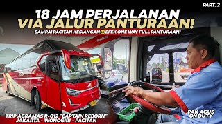 REKOR 18 JAM JAKARTA - PACITAN FULL PANTURA! Trip Mudik 2026 Naik Agramas R-012 