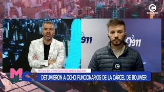 Detuvieron a ocho funcionarios de la cárcel de Bouwer