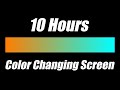 Color Changing Mood Led Lights - Orange Light Blue Screen [10 Hours]