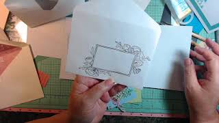 Sizzix Envelope Stamps and Dies by Katelyn Lizardi