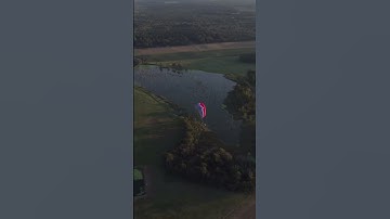 Paramotoring golden hour DRONE shots #paramotor #paramotoring #golden hourphotography #youtubeShorts