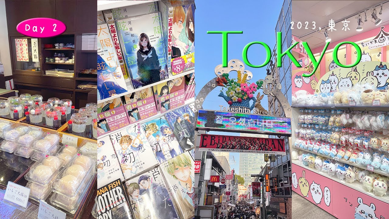 [𝐕𝐥𝐨𝐠] 중요한 건 지치지 않는 체력과 통장 잔고💰 도쿄여행 🇯🇵 2편 | 도쿄 브이로그 | 오타쿠 브이로그 | 애니메이트 | 산리오샵 | 키디랜드 | 지브리샵 | 나가노마켓