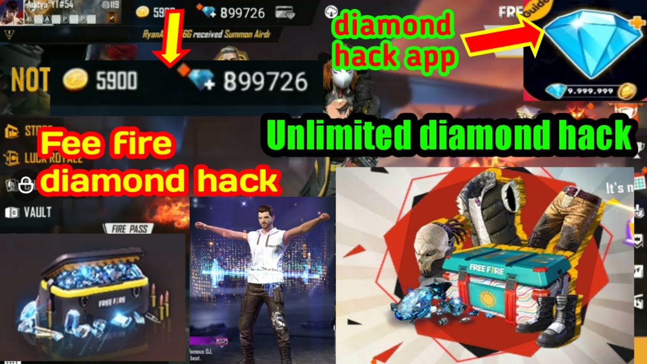 HOW TO GET UNLIMITED DIAMOND HACK IN FREE FIRE | IN HINDI ...