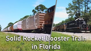 NASA SLS and OmegA Solid Rocket Booster Train - Jacksonville to Jay Jay - June 12, 2020