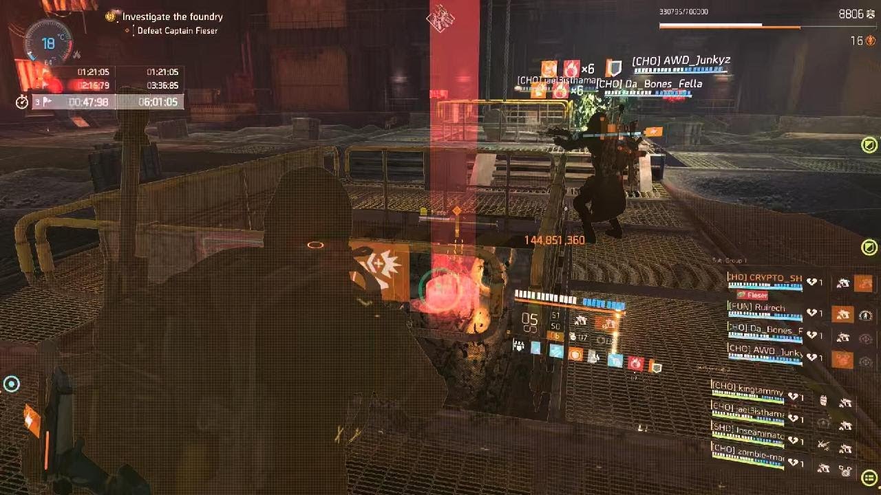 Tom Clancy's The Division 2 IH raid prep shot Boss 2