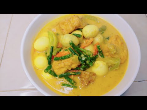 Gulai Telur Puyuh Tahu