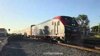7/30/26 Pre: Amtrak ALC42 310 250th sticker leads A786 Pacific Surfliner passes Los Nietos SFS
