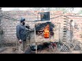 Amazing Forging Process of Making Spliting Axe from Railroad Track Steel
