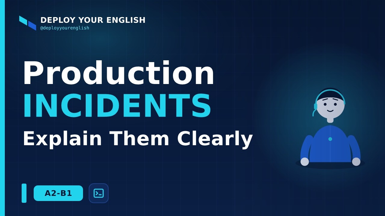 How to Describe a Production Incident in a Tech Interview