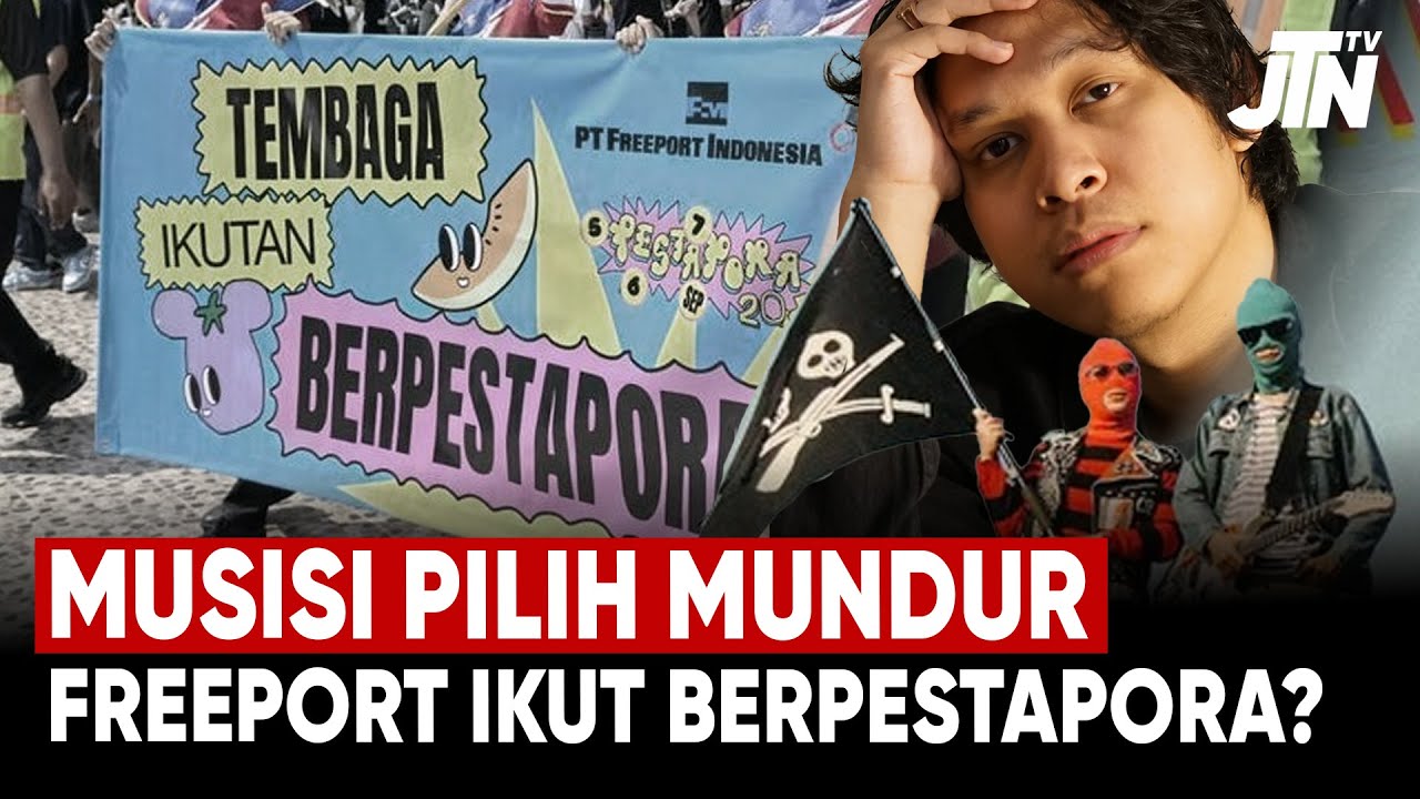 Freeport Ikutan Berpestapora? Puluhan Musisi Ini Pilih Mundur