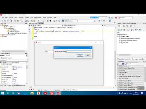 delphi inputbox showmessage