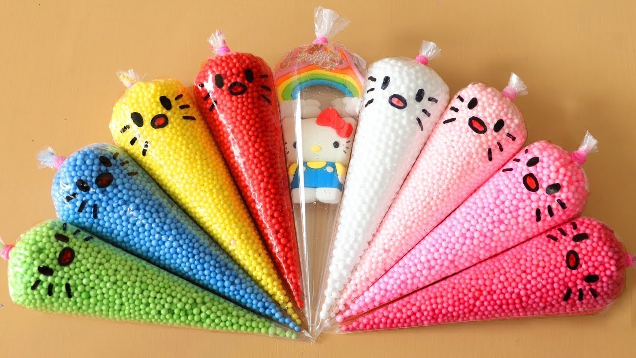 Making Slime with Piping Bags! Most Satisfying Slime Video★ASMR★