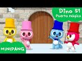 Aprende las colores con MINIPANG | dino S1 | Puerta mágica🚪 | MINIPANG TV 3D Play