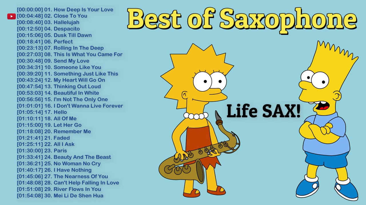 Best of Saxophone Romantic Saxophone Music for Relaxation YouTube