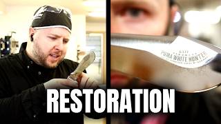 Clients PUMA Knife Was Lost in the Woods for a YEAR! - [FULL RESTORATION]