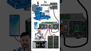 1 Bass 2 top connection generator stabilizer Dj setup