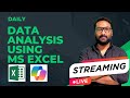 Day-1 | Power Query in Excel LIVE | ETL for Data Analysis | Hindi