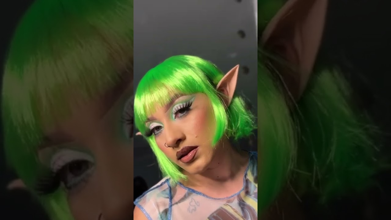 St Patrick’s Day makeup 🍀✨