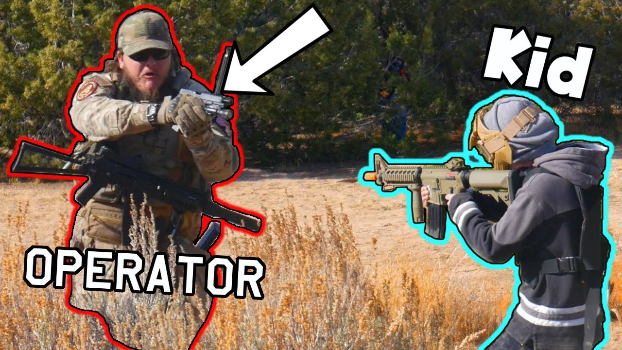 Milsim Operators CAN’T HANDLE this Little Kid | Christmas Themed Airsoft Game in 4K