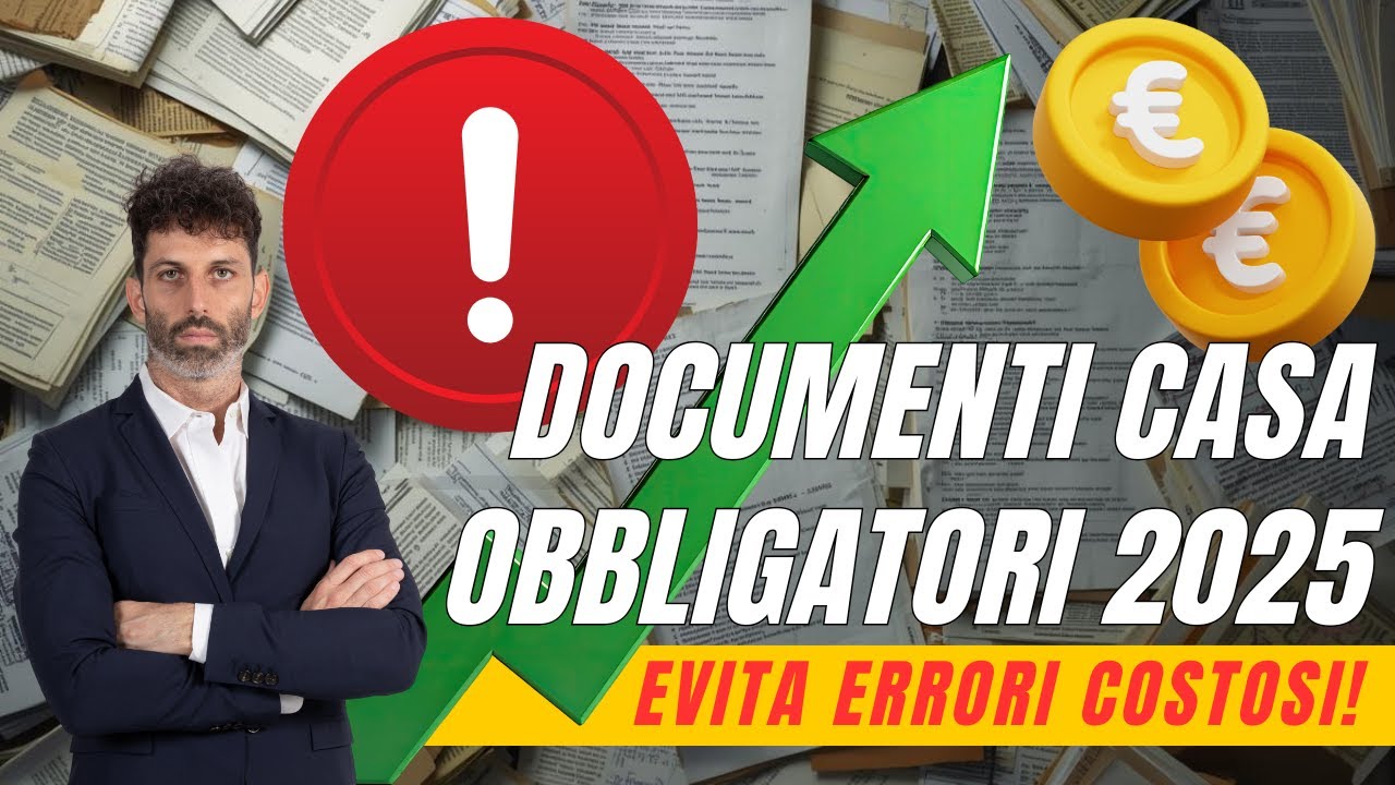 DOCUMENTI NECESSARI PER VENDERE CASA 2025: Lista Completa + Conformità (EVITA ERRORI e SANZIONI)