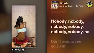 NOBODY - DJ Neptune, Joeboy \& Mr Eazi (LYRICS + DANCE)