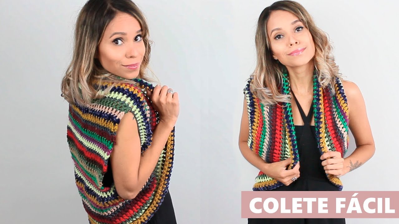 COLETE ECO FÁCIL - CROCHÊ