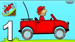 Hill Climb Racing - Gameplay Walkthrough Part 1 - 3 New Vehicles (Android, iOS) screenshot 2