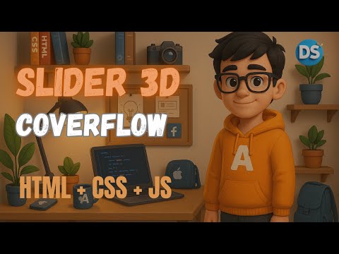 Domina tu Slider 3D Coverflow en HTML • CSS • JS | Tutorial Exprés 2025