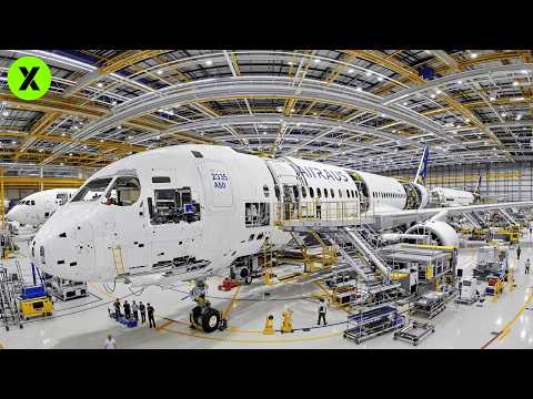 🛫 ASÍ se CONSTRUYE el AIRBUS A350: El Avión Más AVANZADO del Mundo