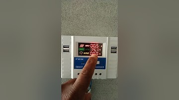 PWM solar charging controller working #shorts #youtubeshorts #mrfahidelectricdiy