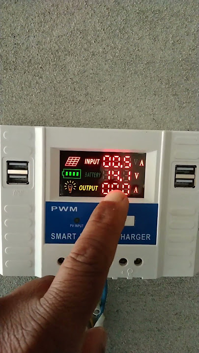 PWM solar charging controller working #shorts #youtubeshorts #mrfahidelectricdiy