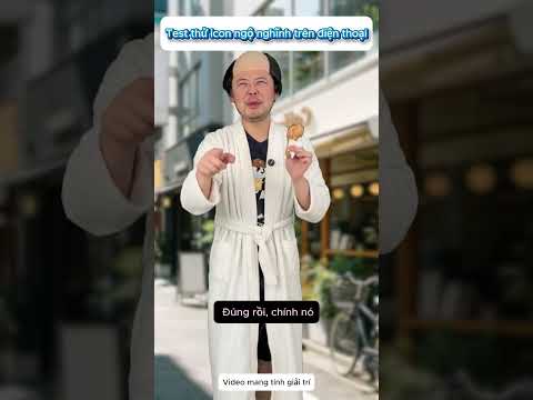 Test thử icon ngộ nghĩnh trên điện thoại #giaitri