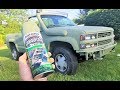 I SPRAY PAINTED MY ENTIRE TRUCK ARMY GREEN FOR $35!!! The Results Are INSANE...