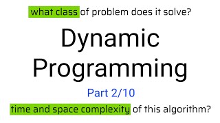 Celebrity Dynamic Programming part 2/10: The Modern Law of Dynamic Programming (Sam's DP) Wealth