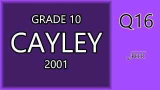 Cayley 2001 16