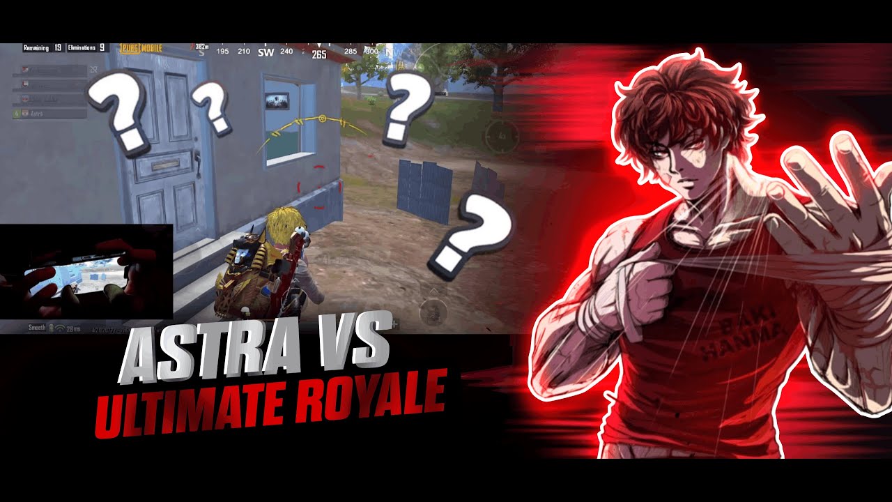 Fastest 1v4 Player [ ASTRA ] 🔥Intense Solo vs Squad with Handcam | PUBG MOBİLE