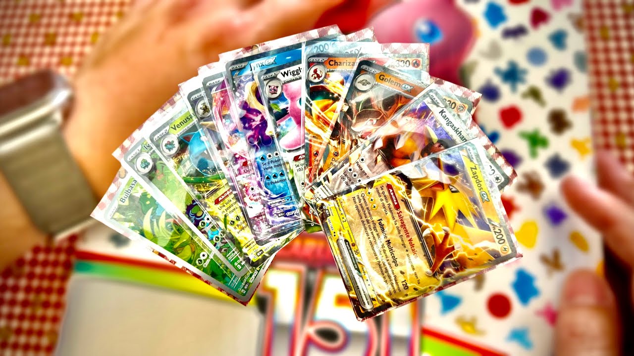 Ho comprato 130 carte mancanti alla mia collezione di 151 ...