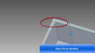 Modelling a box in Solid Edge