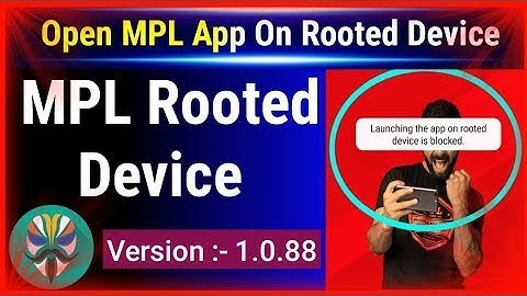 Run MPL in rooted device 1000% must watch (expired) #mpl  by invent it