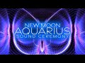 Aquarius New Moon Sound Ceremony ♒️🌙