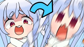 [Hololive Animation] Pekora Screaming screenshot 4