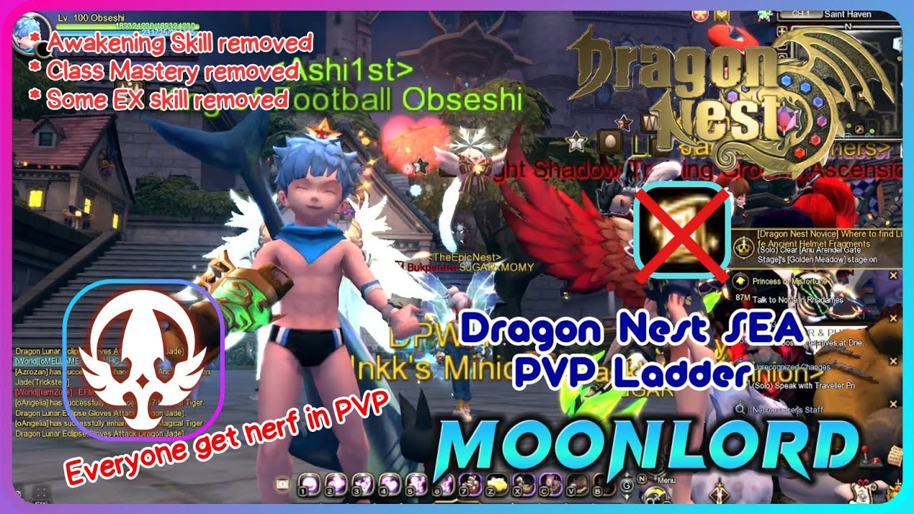 PVP-лестница Лунного Лорда ~ Dragon Nest SEA 