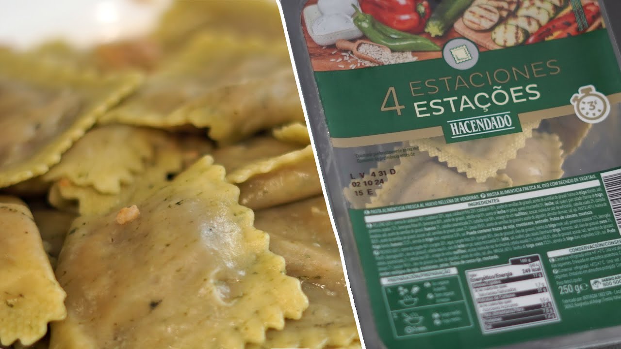 Ravioli 4 Estaciones Hacendado Mercadona - Buscando los Mejores Platos de Pasta de Supermercado
