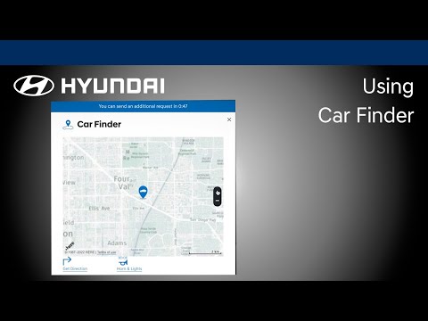 ⁣HyundaiUSA Using Car Finder Bluelink® Hyundai