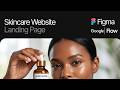 Building a Landing Page Website | Figma Design | skincare website